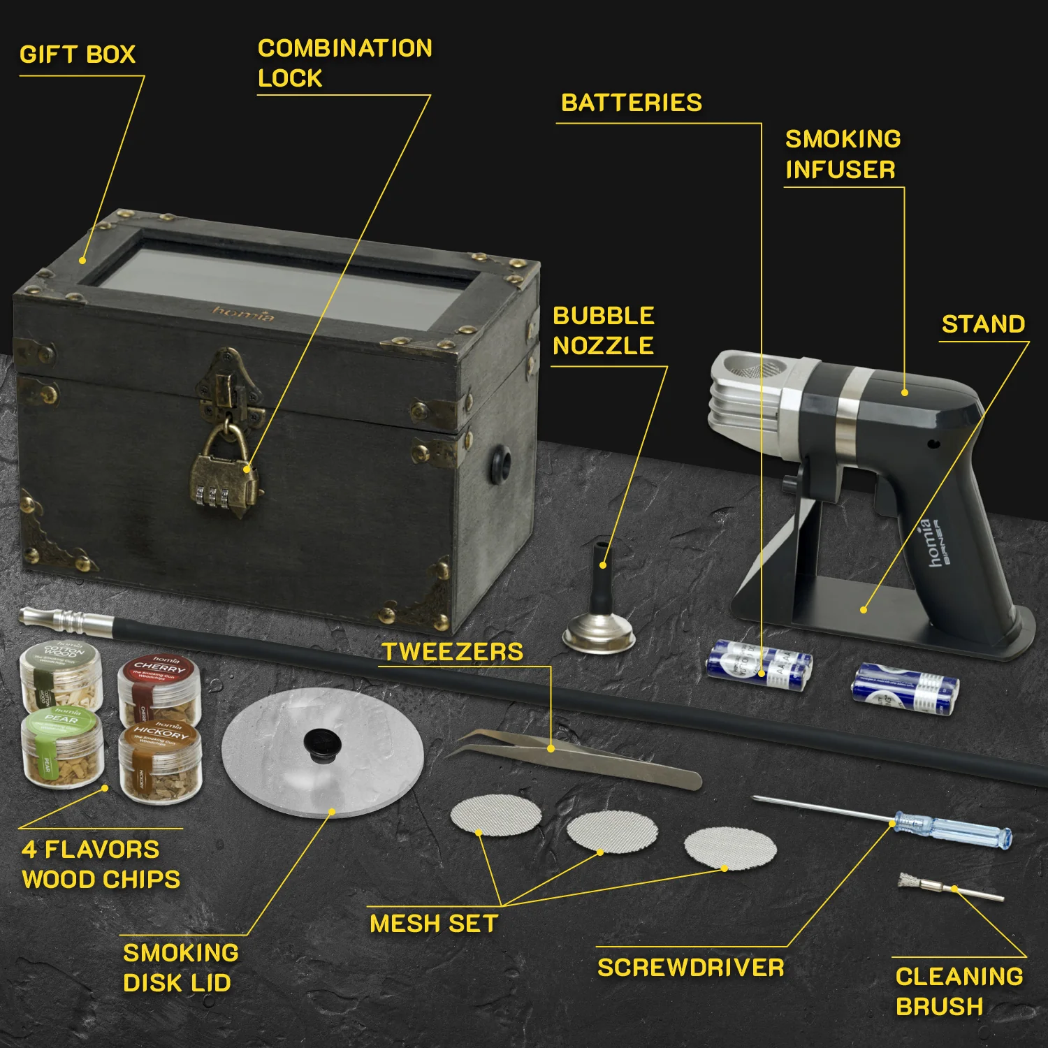 Birner Smoking Gun with Black Treasure Box - Image 4