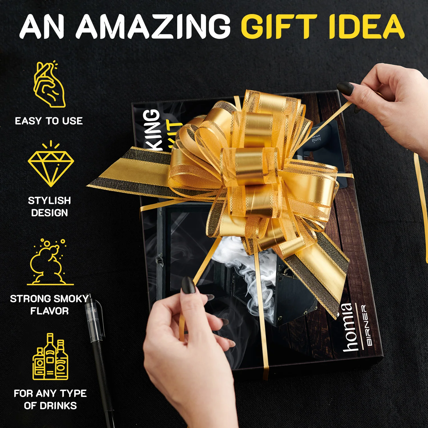 Birner Smoking Gun with Black Treasure Box - Image 6