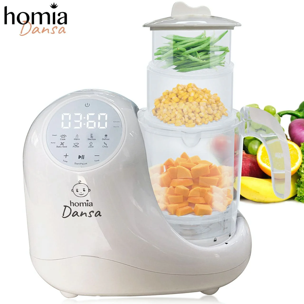 Dansa 8 in 1 Smart Baby Food Processor - Image 12