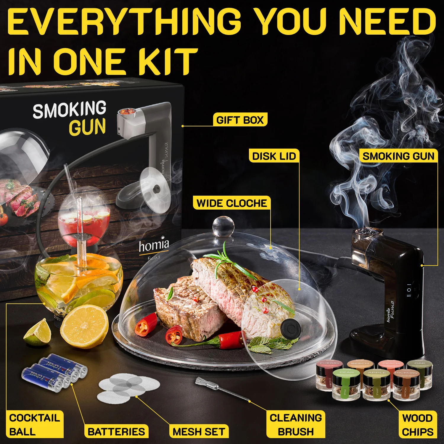 Fuma Smoking Gun Premium Kit - 14 PCS - Image 3