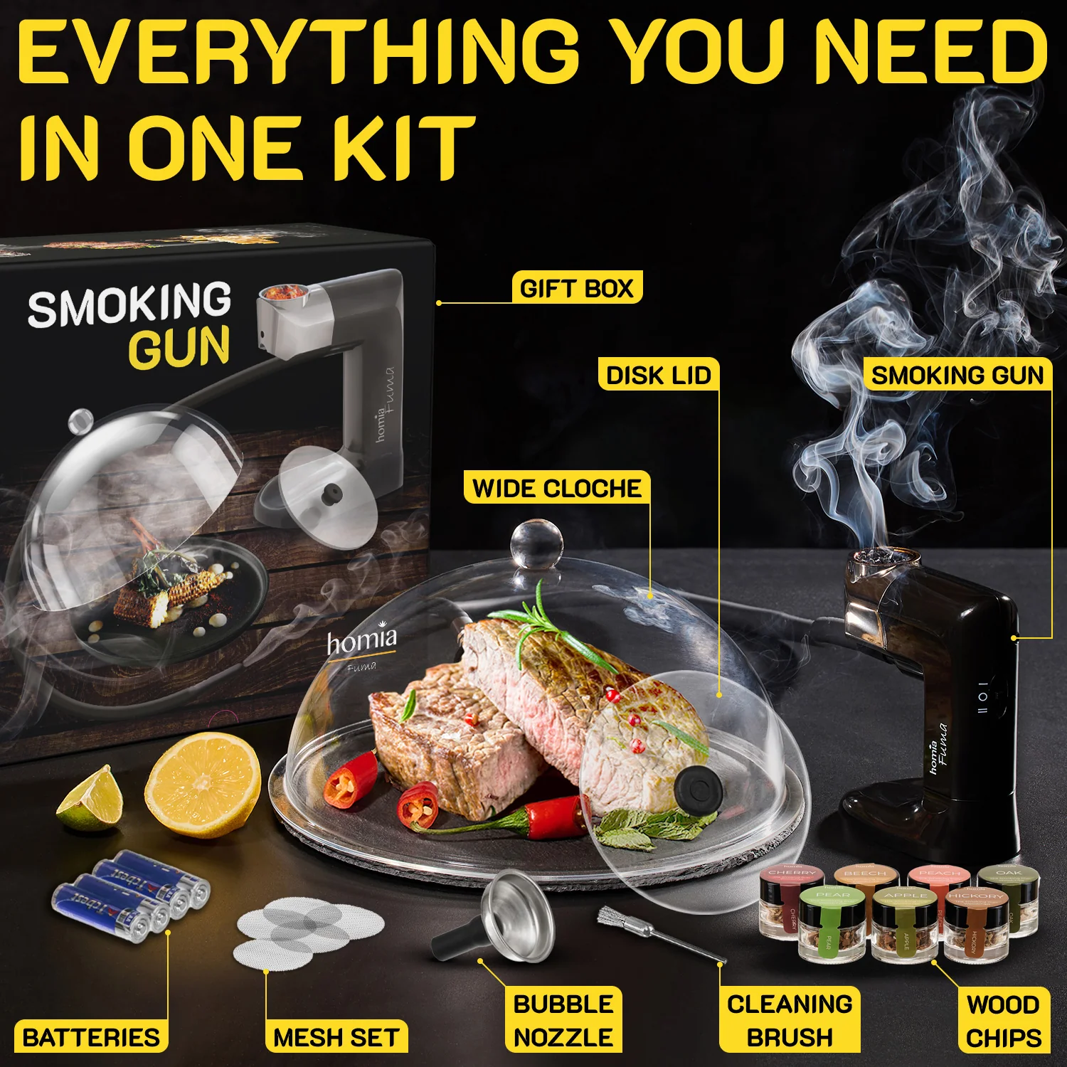 Fuma Smoking Gun Extended Kit - 13 PCS - Image 3