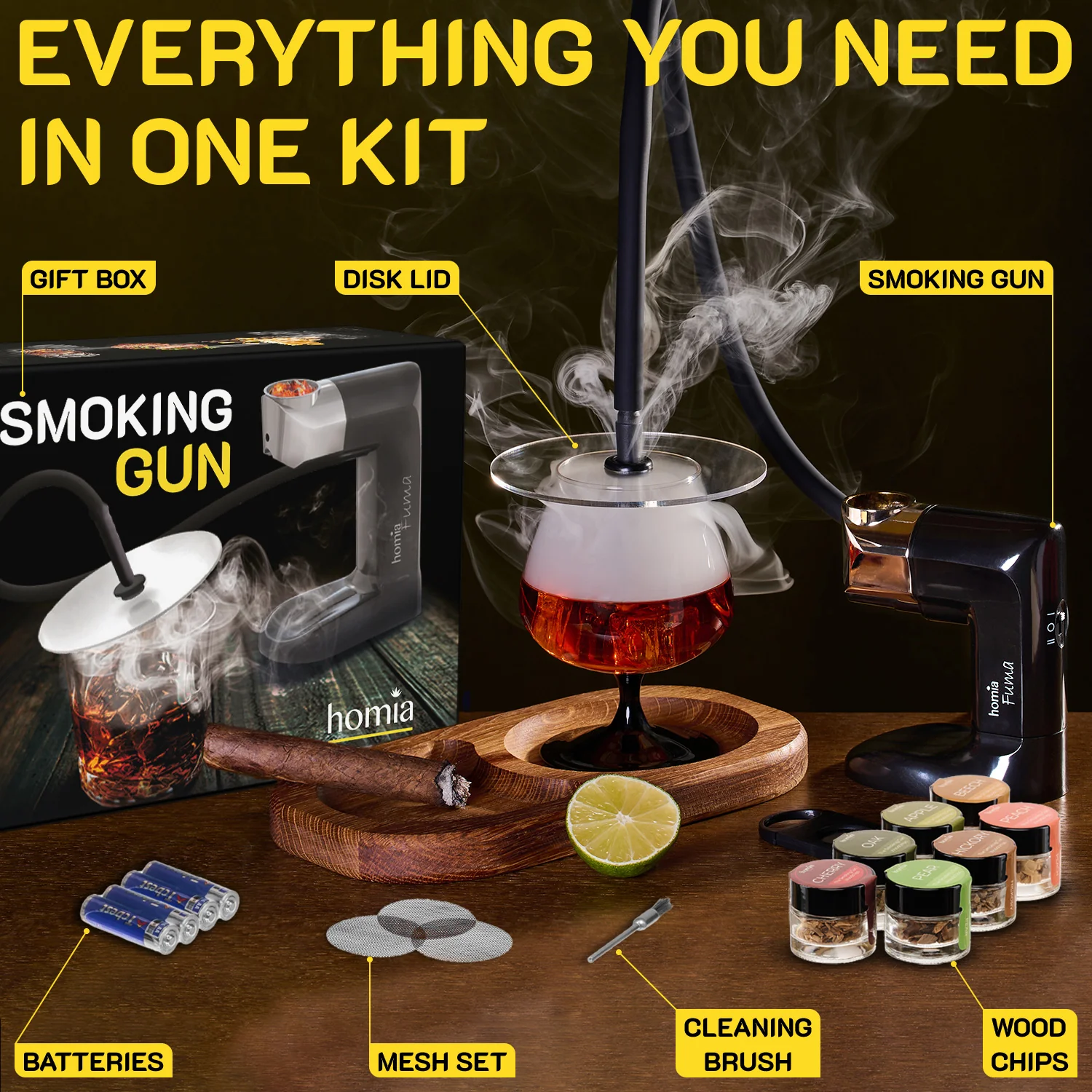 Fuma Smoking Gun Starter Kit - 12 PCS - Image 3