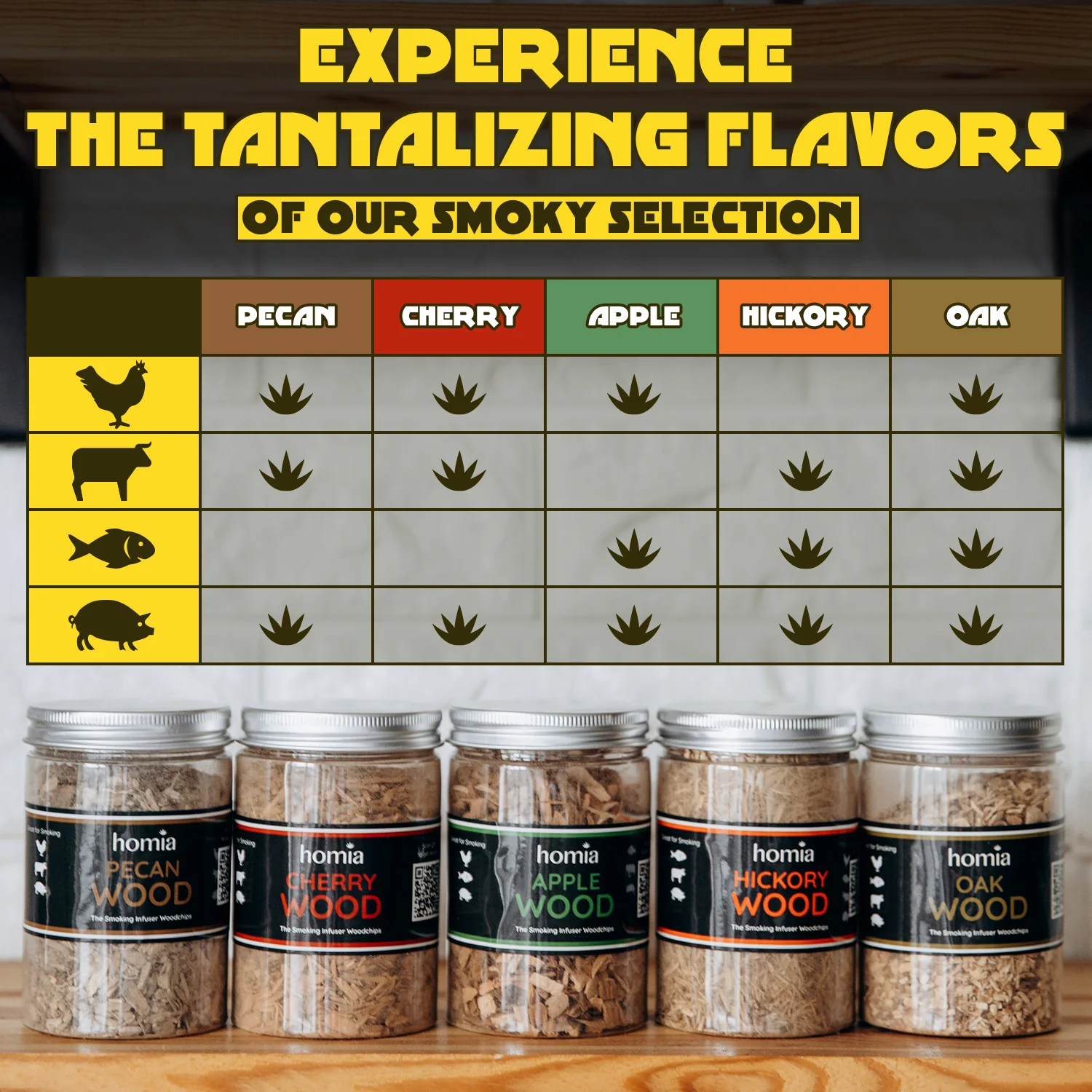 Wood Chips Set for Smoking Infuser - Image 5